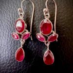 Light Pink Earring - 93.5% Silver